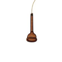 Load image into Gallery viewer, Plunger - Cedar Ornament