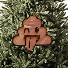 Load image into Gallery viewer, Poop - Cedar Ornament