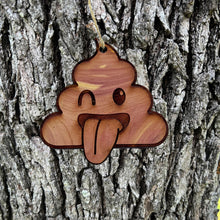 Load image into Gallery viewer, Poop - Cedar Ornament