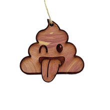 Load image into Gallery viewer, Poop - Cedar Ornament