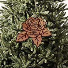 Load image into Gallery viewer, ROSE It takes a big heart to shape little minds - Cedar Ornament