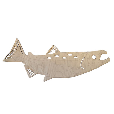 Salmon fish 19x7 - Sign