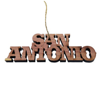 Load image into Gallery viewer, San Antonio - Cedar Ornament