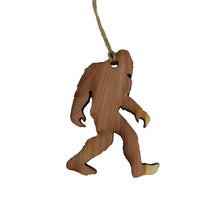 Load image into Gallery viewer, Sasquatch - Bigfoot Raw Cedar Ornament 2.5x3.5in