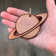 Load image into Gallery viewer, Saturn - Cedar Ornament