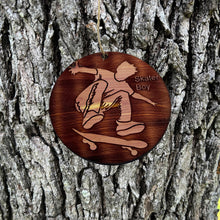 Load image into Gallery viewer, Skater Boy - Cedar Ornament