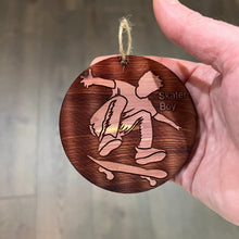 Load image into Gallery viewer, Skater Boy - Cedar Ornament