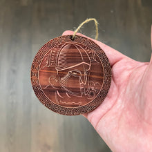 Load image into Gallery viewer, Spartan Warrior - Cedar Ornament