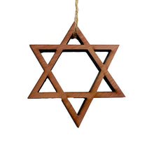 Load image into Gallery viewer, Star of David - Cedar Ornament