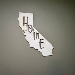 State Home California 19x14 Sign