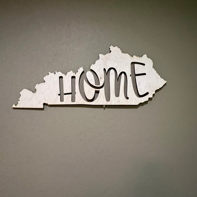 State Home Kentucky 19x8 Sign