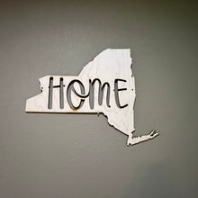 Load image into Gallery viewer, State Home New York 19x14 Sign