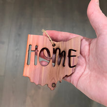 Load image into Gallery viewer, State Home Ohio - Cedar Ornament