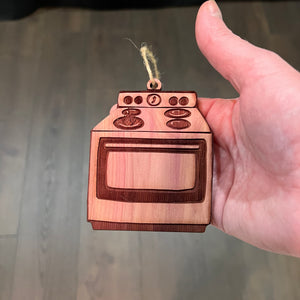 Stove - Cedar Ornament