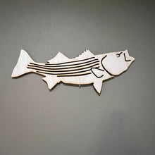 Load image into Gallery viewer, Striped Sea Bass Fish 19x8