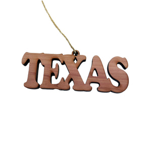 Texas - Cedar Ornament