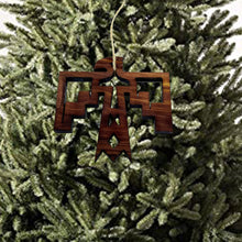 Load image into Gallery viewer, Thunderbird Native American - Cedar Ornament