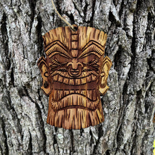 Load image into Gallery viewer, Tiki - Cedar Ornament