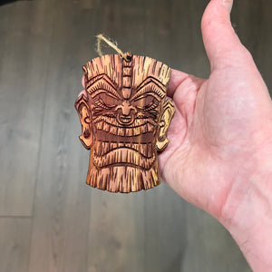 Tiki - Cedar Ornament