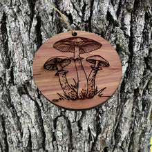 Load image into Gallery viewer, Toadstool - Cedar Ornament