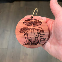 Load image into Gallery viewer, Toadstool Worlds Most Awesome Daughter - Cedar Ornament