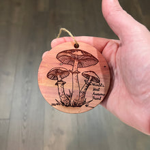 Load image into Gallery viewer, Toadstool Worlds Most Awesome Friend - Cedar Ornament