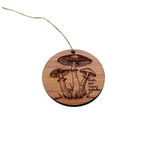 Load image into Gallery viewer, Toadstool Worlds Most Awesome GodMother - Cedar Ornament