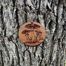 Load image into Gallery viewer, Toadstool Worlds Most Awesome GodMother - Cedar Ornament