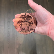 Load image into Gallery viewer, Toadstool Worlds Most Awesome Mother-in-Law - Cedar Ornament