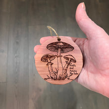 Load image into Gallery viewer, Toadstool Worlds Most Awesome Step Sister - Cedar Ornament