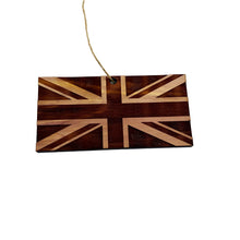 Load image into Gallery viewer, UK Flag - Cedar Ornament