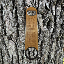 Load image into Gallery viewer, Viking Toast - WOODEN Bottle Opener