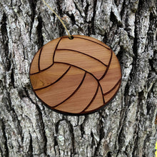 Load image into Gallery viewer, Volleyball - Cedar Ornament