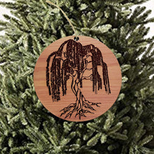 Load image into Gallery viewer, Weeping Willow - Cedar Ornament