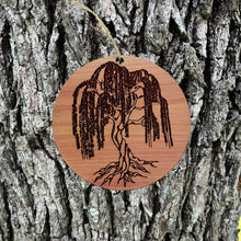 Load image into Gallery viewer, Weeping Willow - Cedar Ornament