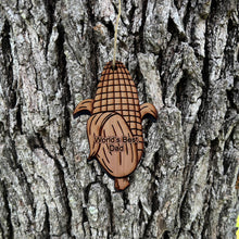 Load image into Gallery viewer, Worlds Best Dad Corn on the cob - Cedar Ornament