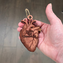 Load image into Gallery viewer, Worlds Best Hematologist  HEART - Cedar Ornament