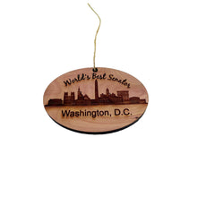 Load image into Gallery viewer, Worlds Best Senator Washington DC - Cedar Ornament