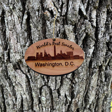 Load image into Gallery viewer, Worlds Best Senator Washington DC - Cedar Ornament