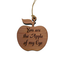 Load image into Gallery viewer, You are the Apple of my Eye CEDAR Ornament