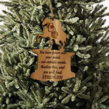 Load image into Gallery viewer, You have Power over your Mind Marcus Aurelius CEDAR Ornament