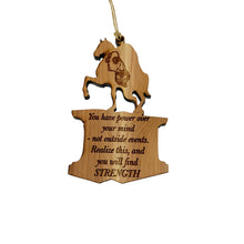 Load image into Gallery viewer, You have Power over your Mind Marcus Aurelius CEDAR Ornament