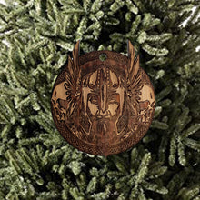 Load image into Gallery viewer, Nordic Viking - Raw Cedar Ornament