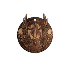 Load image into Gallery viewer, Nordic Viking - Raw Cedar Ornament