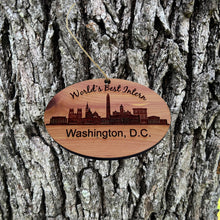 Load image into Gallery viewer, worlds Best Intern Washington DC  - Cedar Ornament